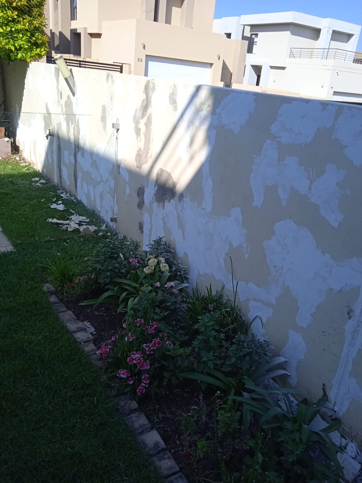 Damp proofing site photo from WhatsApp